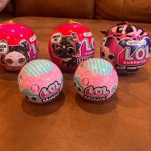 Set of 5 New LOL Surprise